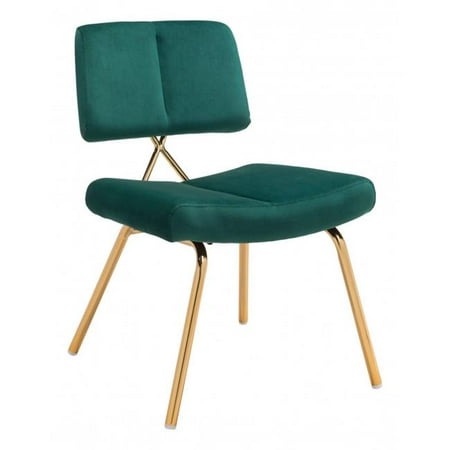 Zuo 101966 Nicole Dining Chair, Green - Set of 2