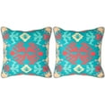 thumbnail image 2 of Safavieh Rye Paisley Pillow, Set of 2, 2 of 4