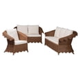 thumbnail image 3 of bali & pari Detta Boho Living Room Set, 3-Piece, Peanut Brown, 3 of 8