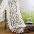 thumbnail image 7 of Holzlrgus Vintage Handmade Crochet Lace Table Runner - Floral Lace Tablecloth for Wedding Party, Home Decor, Romantic TV Cabinet Cover with Flower Pattern, 7 of 7
