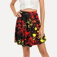 thumbnail image 4 of Gibobby faldas largas de mujer elegantes Falda de cintura elástica para mujer, clásica, diaria, elegante, informal(Amarillo， XL), 4 of 5