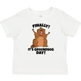 thumbnail image 3 of Inktastic Finally it's Groundhog Day Boys or Girls Baby T-Shirt, 3 of 5