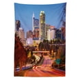 thumbnail image 3 of Ambesonne United States Tablecloth Rectangular Table Cover, North Carolina, 60"x84", Multicolor, 3 of 4