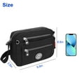 thumbnail image 2 of TSV Women's Crossbody Bag, Waterproof Anti-Thief Zippered Purse Bag with Adjustable Strap, 2 of 8