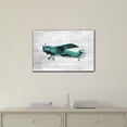 thumbnail image 2 of wall26 - Canvas Wall Art - Old Airplane on White Background - Gallery Wrap Modern Home Art | Ready to Hang - 24x36 inches, 2 of 3