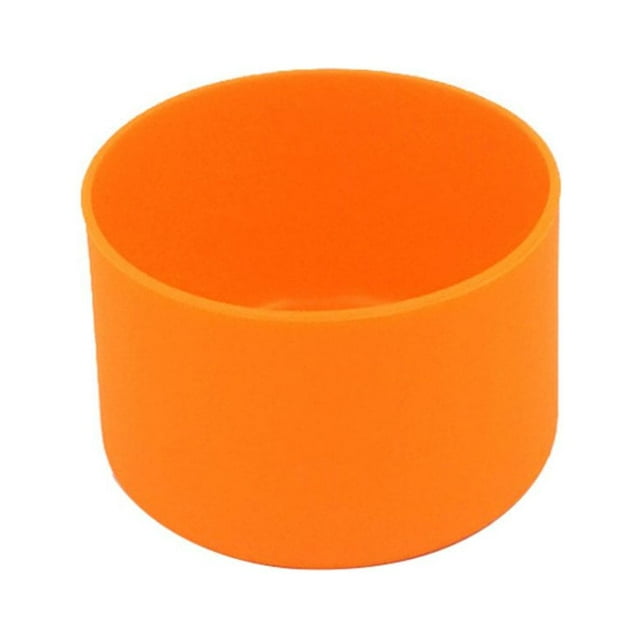 Cache de Protection en Silicone Antidérapant pour Bouteille d'Eau Extérieure de Couleur Unie