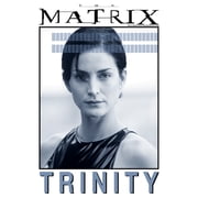 Juniors The Matrix Trinity Graphic Tee White Medium
