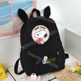 thumbnail image 3 of Mochila de Snoopy Anime Kawaii, morral con orejas de conejo para adolescentes, Bolsa Escolar de dibujos animados para niños y niñas, bolsa para libros, suministros escolares, regalo, 3 of 5