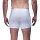 thumbnail image 2 of Paquete de 3 Boxers Para Hombre De Algodón Pima y Tela Spandex Unbranded Co Trunk 3 Pack White M (31-33), 2 of 6