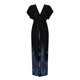 thumbnail image 3 of Gibobby Vestido Causal para Mujer de Verano Vestido de dama delgada con cuello en V y cuello en V suelto de playa de hielo suelto de talla grande bohemio a la (Azul,XL), 3 of 5