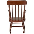 thumbnail image 3 of DOBA Kids Toy 29837027 Deluxe Child's Spindle Rocking Chair (Cherry), 3 of 5