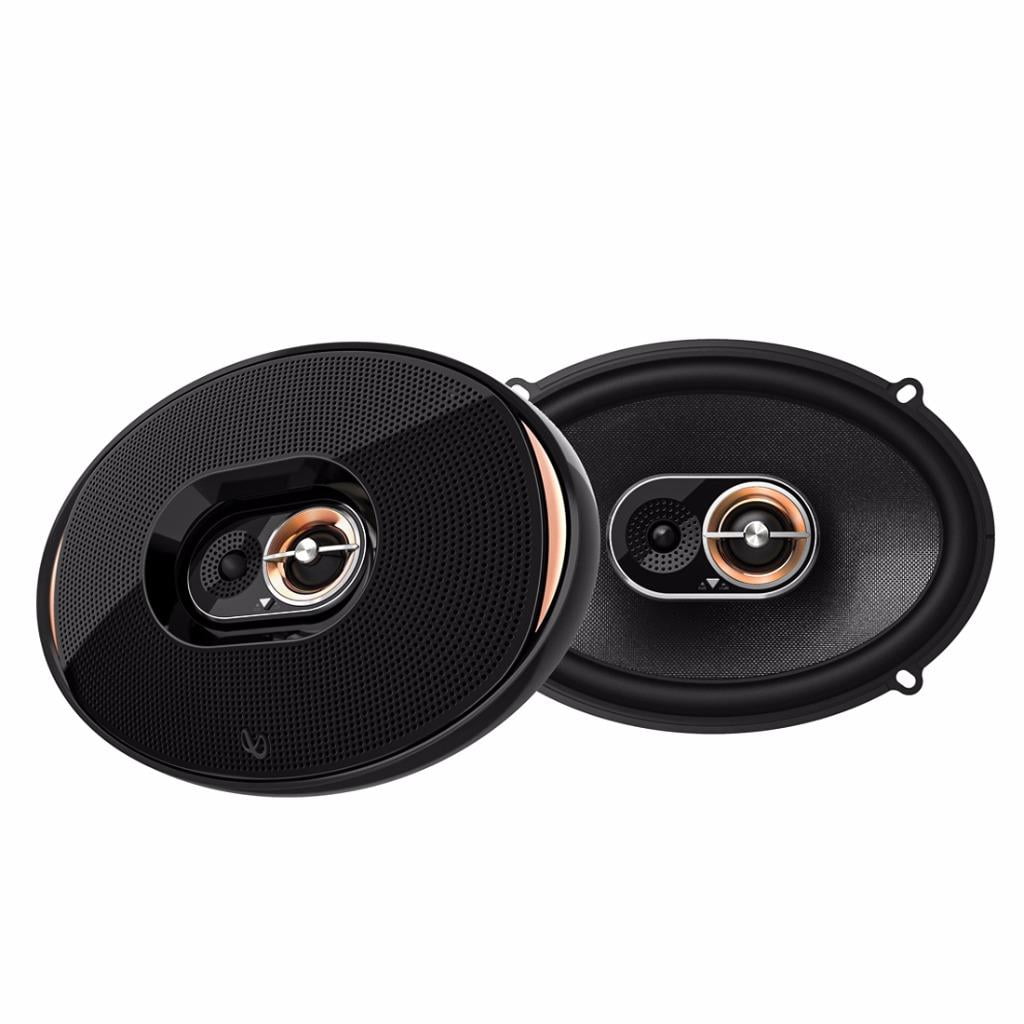 Infinity Kappa 93IX 660 Max 6" 9" 3-Way Ohms Car Coaxial Speakers - Walmart.com
