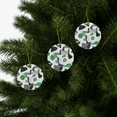 thumbnail image 2 of First Christmas Married Ornament, Personalized New Marriage Keepsake, Custom Mar - White - 10-Pack, 2 of 5