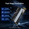 thumbnail image 4 of SSD Fanxiang NVMe PCIe Gen4 M.2 de 2 TB para PS5 con 5000 MB/s, 4 of 8