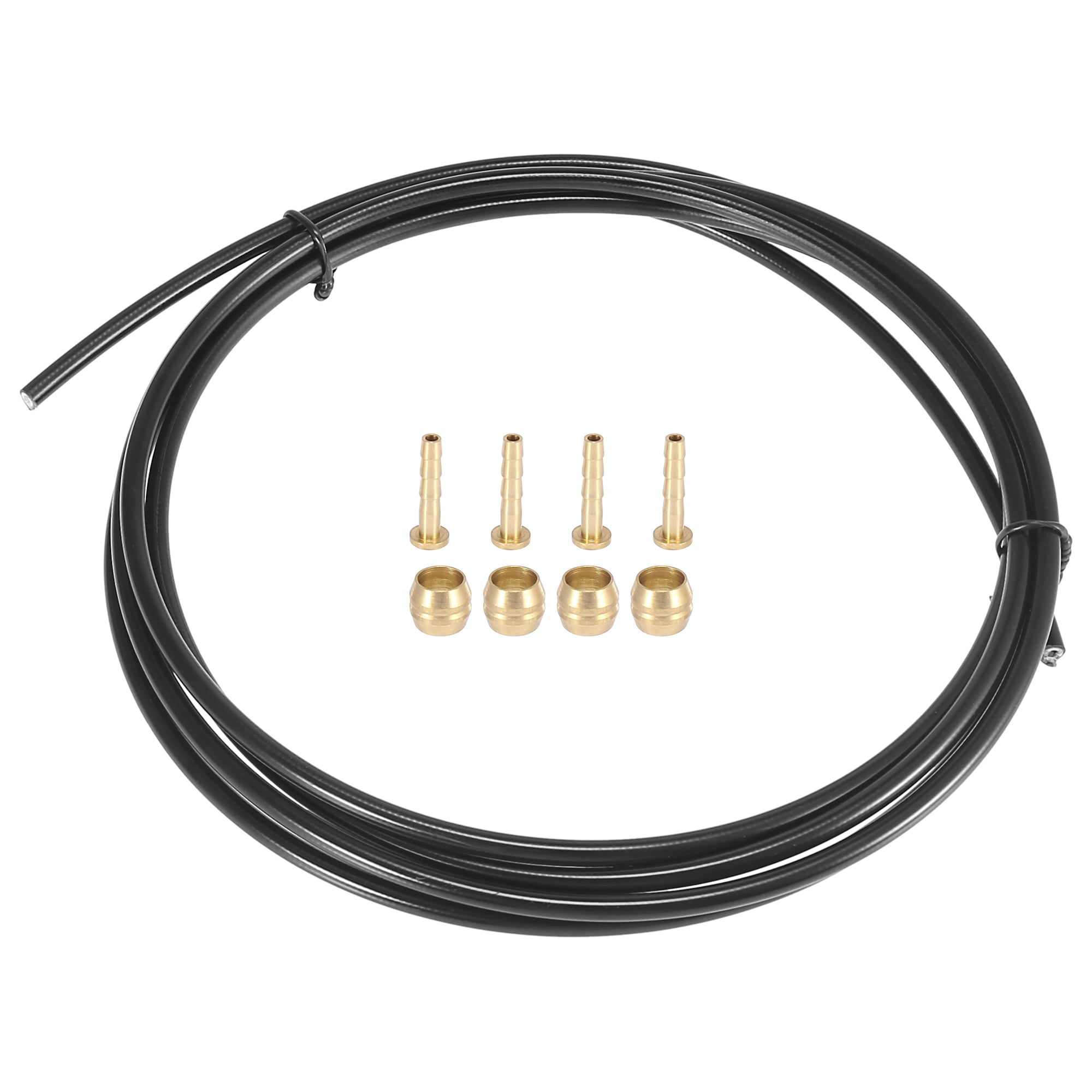 1 Set Bike Hydraulic Disc Brake Hose and Brass Connection Insert Kit