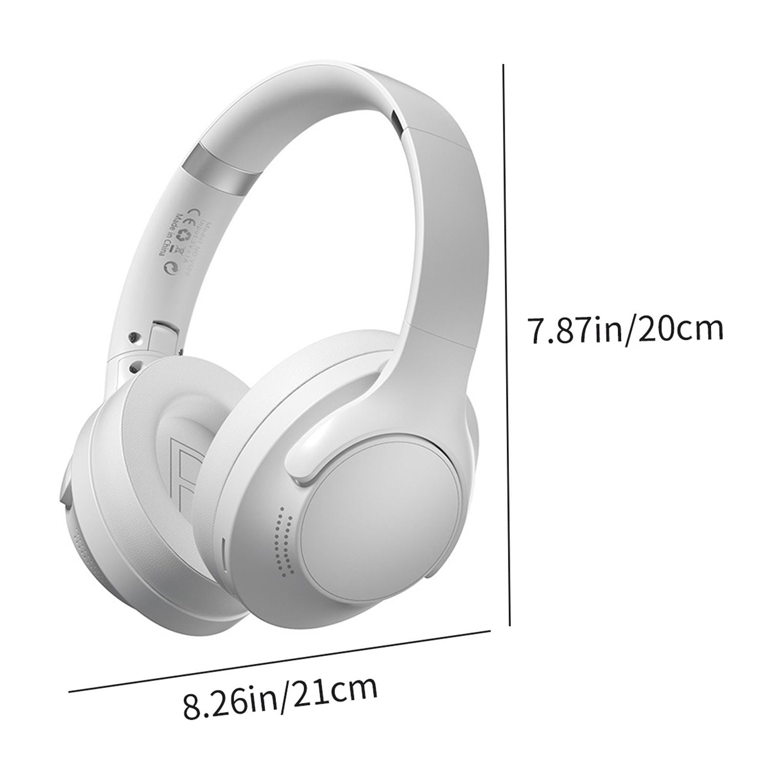 Active Noise Cancelling Headphones for Kids, 60H Playtime, Wireless Bluetooth Over-Ear Headset Built-in Microphone for Home/School/Travel/Party - Includes Portable Case