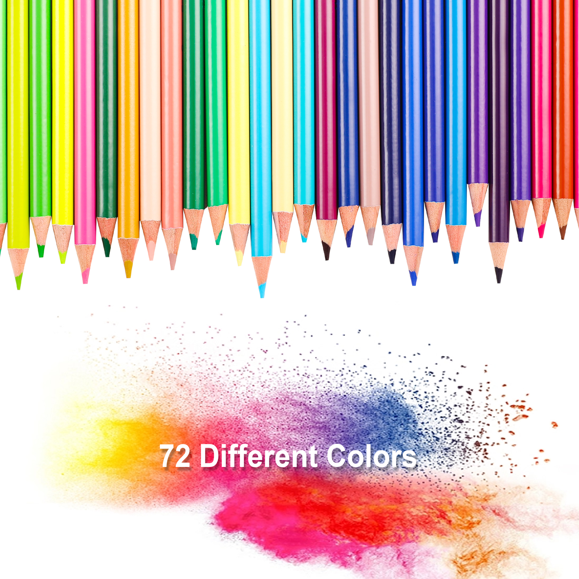 Hiforny 80-Piece Colored Pencil Set for Adults photo 5