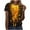 Multicolor#5, variant on Tnhcen Women's Summer Honey Themed Crewneck T-Shirt | World Bee Day Print Casual Tops | Plus Size Friendly (S-3XL) Polyester Spandex Blend Shirts
