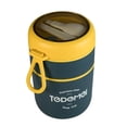 thumbnail image 2 of TAZA TERMO DOBLE ESPACIO DESMONTABLE Acero inoxidable, 2 contenedores, ideal para líquidos y sólidos, incluye cuchara desmontable, anillo de goma anti derrames, válvula de salida de vapor., 2 of 5