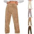 thumbnail image 1 of Sentmoon Womens Pants Oversized High Waist Women's Sweat Pants Loose Wide Leg Solid Color Breathable Women's Activewear Fall Trendy for Weekend Outings L, 1 of 6