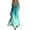 Green, variant on Elegant Gradient Maxi Dresses for Women with Pockets Spaghetti Strap Sundresses Sleeveless Cami Dress Button V Neck Beach Dresses Flowy Swing Dresses