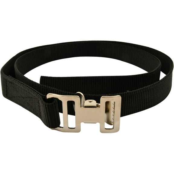 Mustang Black Poly Gate Strap, 4' L