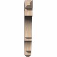 thumbnail image 2 of Ekena Millwork 3 1/2"W x 28"D x 28"H Balboa Craftsman Smooth Bracket, Douglas Fir, 2 of 13