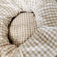thumbnail image 5 of Cama túnel para gatos, cálida, cómoda, a la moda, plegable, túnel para gatos, gatitos, Otoño Invierno, cuadros Beige, 5 of 5