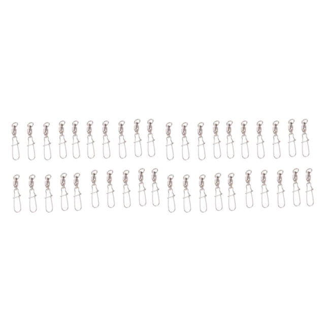 Speravity 20x Precio asequible y nivel profesional - Giratorio de pesca Surtido duradero Rodamiento de bolas Giratorio Conveniente Fuerza de 8-fuerza de tracción66kg 2Conjunto