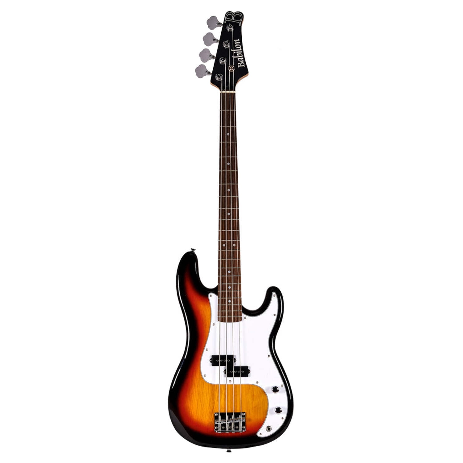Babilon Electric Bass Guitar Bundle Sunburst