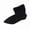 Black, variant on WAVSUF Women's Ankle Boots Anti Slip Pointed Toe Soft Sole Wide Width Suede Flat Boots Black 6