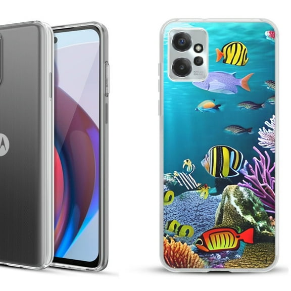 OneToughShield ® Compatible with Motorola Moto G Power 5G 2023 Fashion Phone Case - Underwater