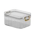thumbnail image 1 of Transparent PET Storage Containers Large Capacity Lightweight Container for Kitchen Cabinet Drawer Storage, 1 of 4