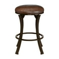 thumbnail image 4 of Hillsdale Furniture Kelford Metal Backless Counter Height Swivel Stool, Antique Bronze, 4 of 7