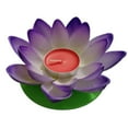 thumbnail image 1 of Serenity Glow EVA Lotus Wishing Lamp, Artificial Floating Flower Candle Light, Waterproof Luminous LED for Rivers & Ponds, Festival & Prayer Decoration, 4.49 Inch, 1 of 7