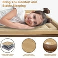 thumbnail image 5 of JieC Inflatable Bed Double Leak-Proof mattress with Electric Pump & Pillows Removable Backrest Multifunctional Foldable Air Sofa Guest Bed, Brown, 5 of 6