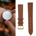 thumbnail image 4 of LAFGUR Unisex Universal Pin Buckle Watch Band PU Leather Replacement Watch Strap Accessory Brown,Pin Buckle Watch Strap,Pin Buckle Watch Band, 4 of 8