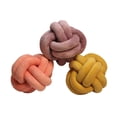 thumbnail image 3 of LIWEN Plush Soft Knotted Ball Stuffed Throw Pillow Handmade Cushion Sofa Bed Decor, 3 of 8