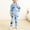 C-Blue131, variant on JIAYUE Boys Girls Outfits Sets Cartoon Long Sleeve Relaxed Fit Pull-On Crew Neck Soft Cozy Tops Slacks For Children Casual Everyday Outfit