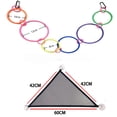 thumbnail image 3 of TIELUTT Interactive Playground Climbing Rings for Small Animals Enrichment Activity with Tunnels and Chew for Large Dogs Moving for Dogs Dogs Large Dogs Rope Medium Dog Big Dog for Large Dogs, 3 of 5