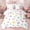 Floral 02, variant on Erosebridal Rainbow Groovy Flower Twin Bedding Sets, Chic Floral Bedding Comforter Set for Girls, Pink Reversible, 7 Pieces