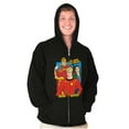 thumbnail image 5 of Flash Gordon Comic Books Vintage Hero Zip Up Hoodie Men's Women's Brisco Brands M, 5 of 6