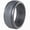 Dark Gray, variant on Silicone Wedding Ring for Men - Soft Rubber Wedding Band Replacement - Infinity Collection