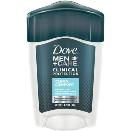 Dove Men + Care Clinical Protection Antiperspirant Deodorant Solid Clean Comfort 1.70 oz - (Pack of 6)