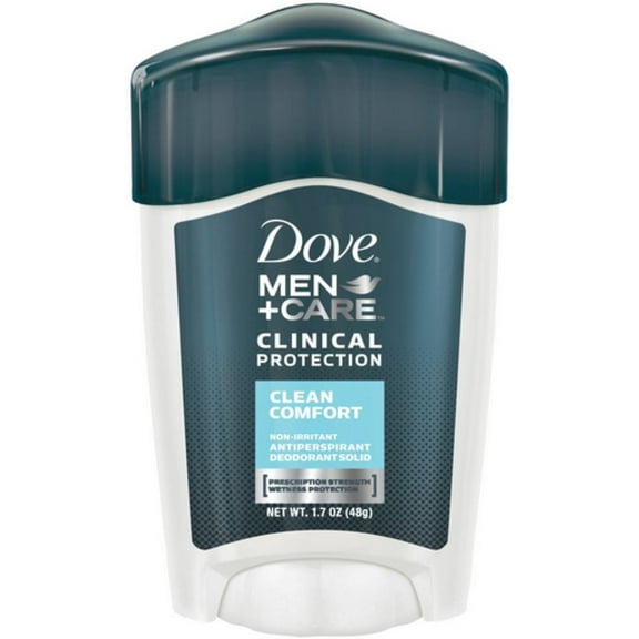 Dove Men Care Clinical Protection Antiperspirant Deodorant Solid Clean Comfort 1.70 oz