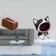 thumbnail image 2 of porta pañuelos,Funda para caja de pañuelos de PP para sala de estar y cocina,Porta pañuelos de PP para casa,oficina,hotel,Estatua de escritorio,Estatua de gato con forma de cuenco para, 2 of 8