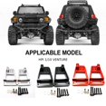 thumbnail image 4 of ZheElen Adjustable Rear Shock Tower For 1/10 HPI VENTURE Crawler RC Car Accessories Black, 4 of 6