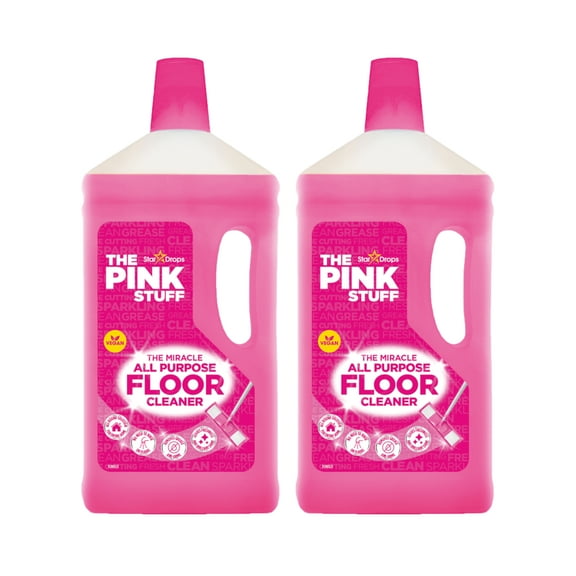 The Pink Stuff - Miracle All-Purpose Liquid Floor Cleaner, 2 pack (67.6oz total)