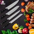 Bartans 23Piece Deluxe Stainless Steel Kitchen Knife Set with Carving