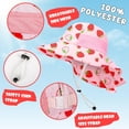 thumbnail image 4 of Toddler Baby Sun Hat Kids Summer UPF 50+ for Boys Girls Adjustable Beach Hats with Bucket Wide Brim Age 1-7 Years, 4 of 5